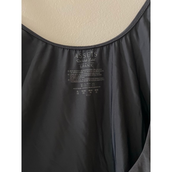 Assets Red Hot Label by Spanx Black Shaping Tank XL - Picture 3 of 4